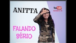 Anitta Faustão falando sério  20/04/14