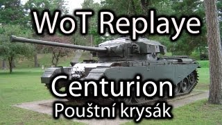 World of Tanks  - Centurion - Pouštní krysák