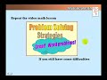Problem Solving Strategies