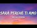 Ricchi E Poveri - Sara Perche Ti Amo (Testo  Lyrics)