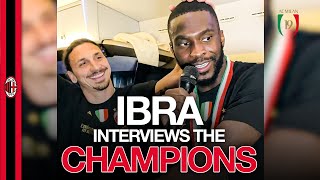 Ibra interviews the Champions 🏆🇮🇹??? | WeTheChamp19ns