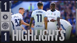 THURAM CON UN CAPOLAVORO 🖼️🤩?? | CHELSEA 1-1 INTER | HIGHLIGHTS | AMICHEVOLE 2024/2⚽⚫🔵???