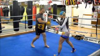 ALENA HOLA TRAINING AT FIRE GYM, SLOVAKIA