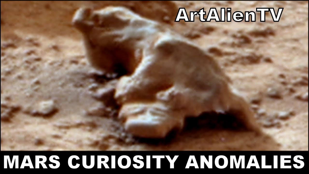 Mars Amazing Iguana NASA Curiosity Rover Anomalies. "Skewermorph" ArtAlienTV 900p YouTube