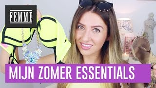 Mijn zomer essentials - FEMME