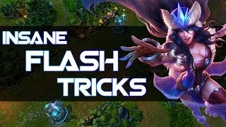 Amazing Flash Tricks ft. Inverted Cassiopeia Ult, Extended Skill Ranges, etc