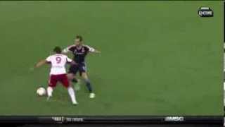 Thierry Henry classy backheel pass vs New England Revolution