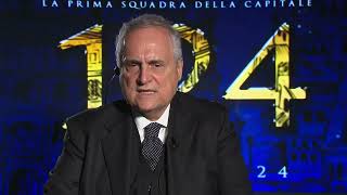 Il Presidente Lotito ai microfoni di Lazio Style Channel per i 124 anni del club