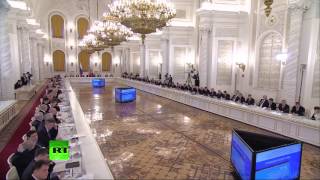 Владимир Путин проводит заседание Госсовета по исполнению «майских указов»