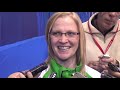 2011 Scotties Tournament of Hearts Page Playoff 1v2 Media Scrum