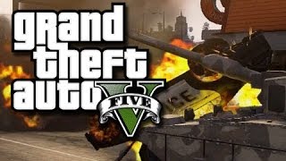 GTA 5 Online! The Crew vs The Cops! #3 (GTA V Multiplayer Skits and Funny Moments!)