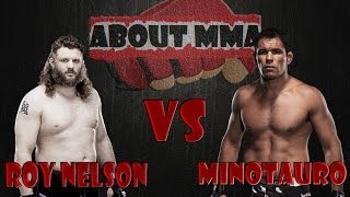 Rodrigo Minotauro Nogueira vs Roy Nelson - Gordinho vence com um super nocaute