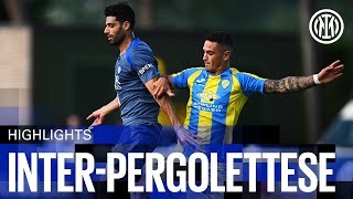 TAREMI ANCORA IN GOL | INTER 2-1 PERGOLETTESE | HIGHLIGHTS | AMICHEVOLE 2024/25 ⚽⚫🔵?