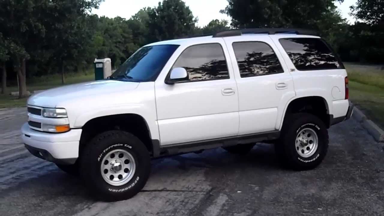 2003 CHEVY TAHOE Z71 4X4 LIFTED - YouTube