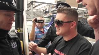 Tommy Robinson & Kevin Carroll of the EDL assaulted then arrested during charity walk to Woolwich