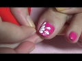 Nail Art For Beginners - Vẽ Móng Chân Hình Cánh Hoa Bằng Sợi Tóc | Yêu Làm Đẹp