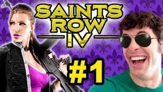 Let's Play Saints Row IV - MILEY CYRUS TWERK BULLETS