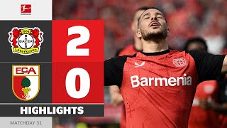 Don’t Write Off Leverkusen! | BAYER 04 LEVERKUSEN — FC AUGSBURG | Highlights | MD 31 – BL 2024/25