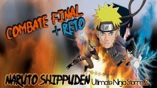 Combate Final Vs Gema + Reto | Naruto Shippuden Ultimate Ninja Storm 2