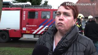 Explosie verwoest dubbele woning