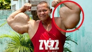 Arlindo de Souza the Brazilian Hulk with 29 inch Biceps