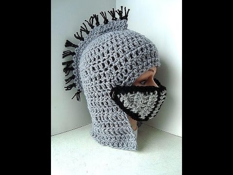 DIY knights helmet hat free crochet pattern, King Arthur ...