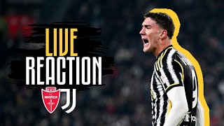 🔴? WATCH NOW: MONZA VS JUVENTUS | LIVE REACTION💪⚪⚫??