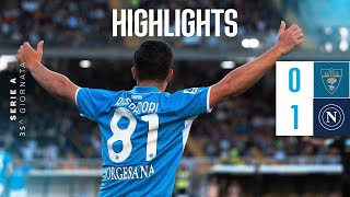 Highlights | Lecce - Napoli 0-1 | Serie A - 35ª giornata