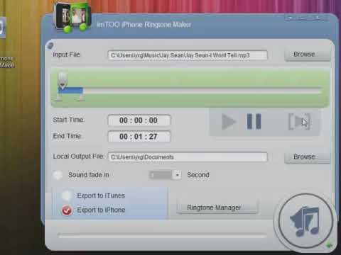 ImTOO iPhone Ringtone Maker - How to Create iPhone Ringtones from any ...