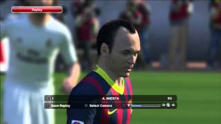 Лица Барселоны в PES 2014