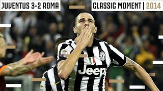Bonucci Volley Completes Comeback in 2014! | Juventus v Roma Classic Moment