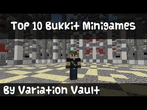 Top 10 Bukkit minigame plugins for minecraft - Sept 2013 - YouTube