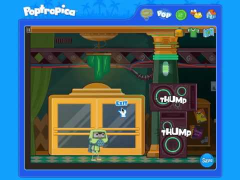 Poptropica Cheats for Game Show Island Demo - YouTube