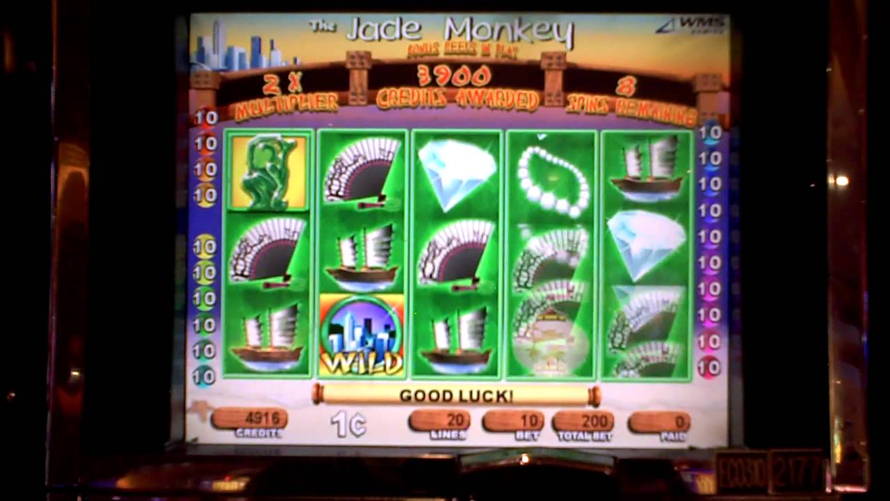 Jade Monkey slot bonus win at Parx Casino. - YouTube