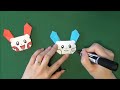 ポケモン「プラスル・マイナン」折り紙Pokemon