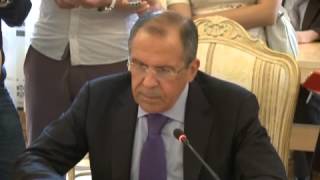 Встреча С.Лаврова c Министром юстиции Израиля Ц.Ливни
