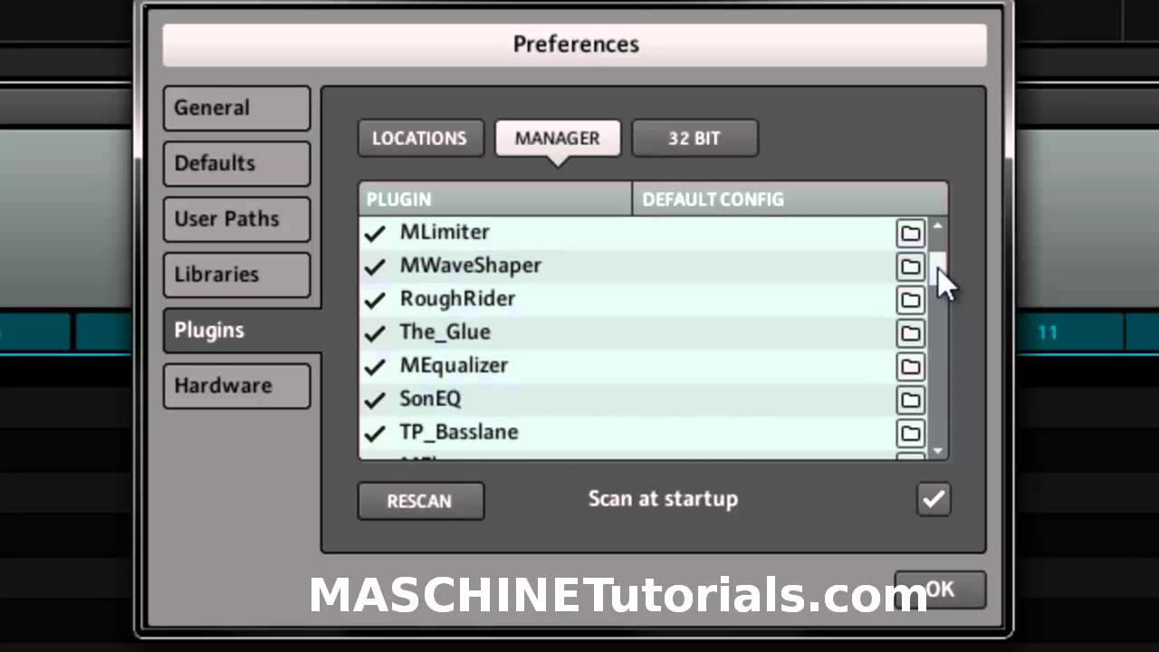 Maschine Tutorial - Maschine 1.6 using vst and au plugins - YouTube