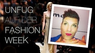 Achtung Unfug! Mit Knoblauch auf die Fashion Week