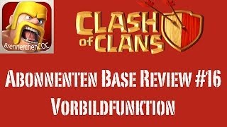 Clash of Clans: Abonnenten Base Review #16 - Vorbildfunktion