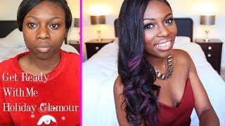 GET READY WITH ME| 'BEYONCE PARTY' LOOK WITH PINK HAIR HIGHLIGHTS