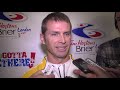 2011 Tim Hortons Brier - Page Playoff 1v2 Media Scrum