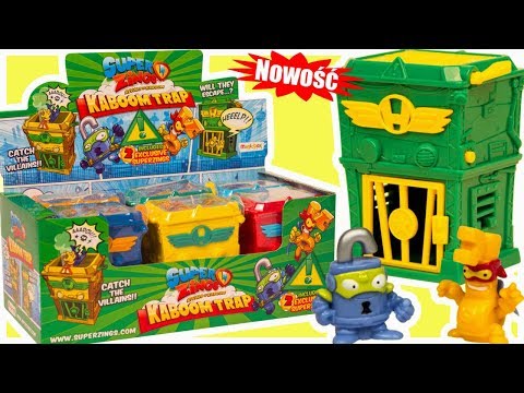 Download Super Zings • KABOOM TRAP • Unikalne Figurki & super niespodzianki