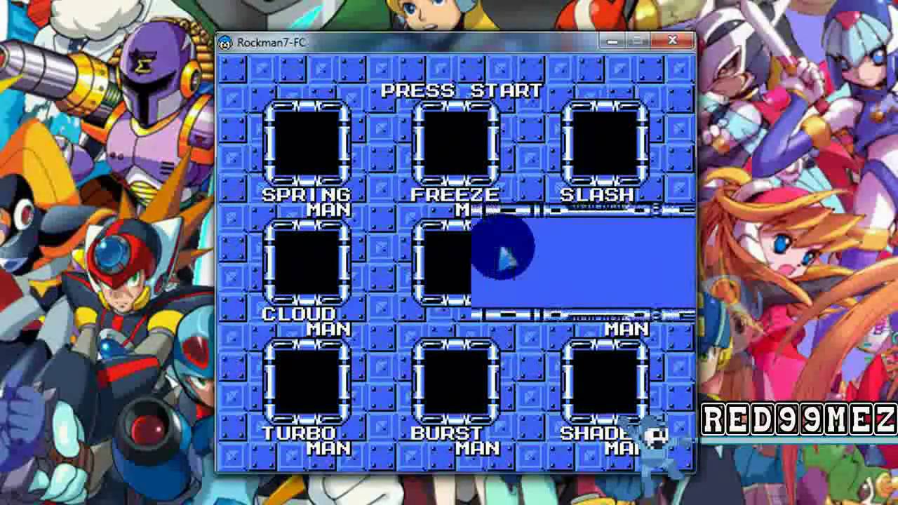 PC Game Descarga Megaman 7- 8 bit - YouTube