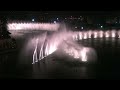 New Burj Dubai (Burj Khalifa) Lake Fountain HD-Video