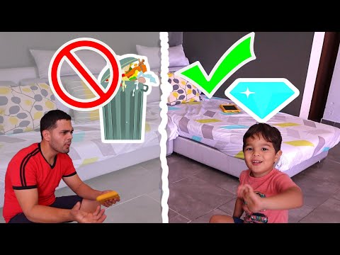 VIDEO CHISTOSOS APRENDER A RECOGER LOS JUGUETES LEARN TO ORGANIZE TOYS FUNNY VIDEO