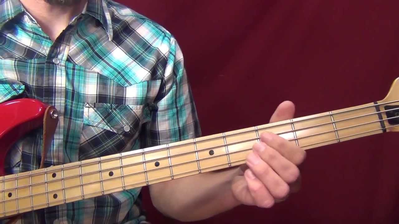 Simple Bass Lines for Some C Major Chord Progressions - YouTube