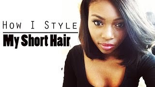 HOW TO STYLE SHORT HAIR