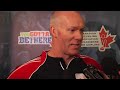 2012 Tim Hortons Brier Draw 15 Media Scrum