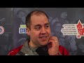 2012 Tim Hortons Brier Draw 15 Media Scrum
