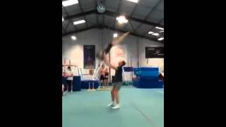 Insane Cheerleader Trick Features Many Ways To Snap A Neck(Incredible Cheerleading Throw)